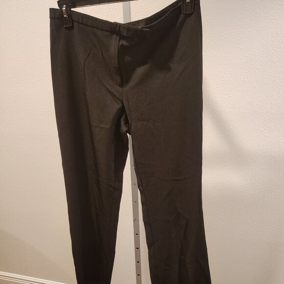 Modern Essentials Black Dress Pants Juniors Size 11 Polyester Spandex - Picture 1 of 11